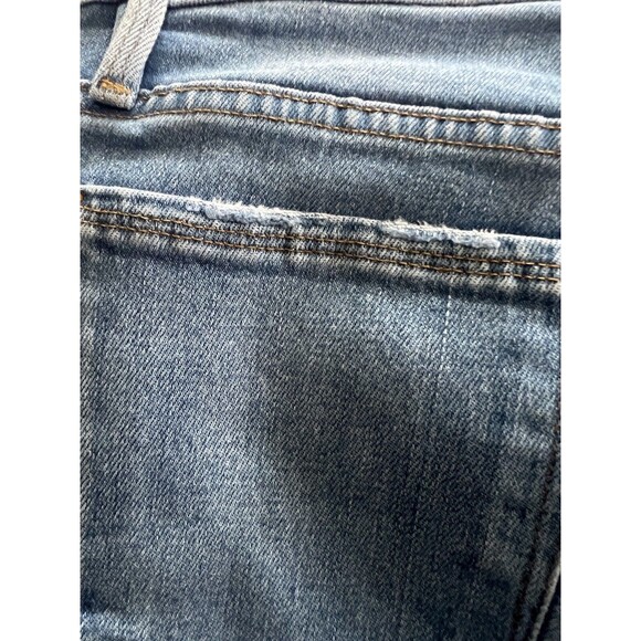 Frame Denim Le Nouveau Straight Womens Size 26 Jeans Frayed Hem Lt Wash Ankle - Picture 6 of 12
